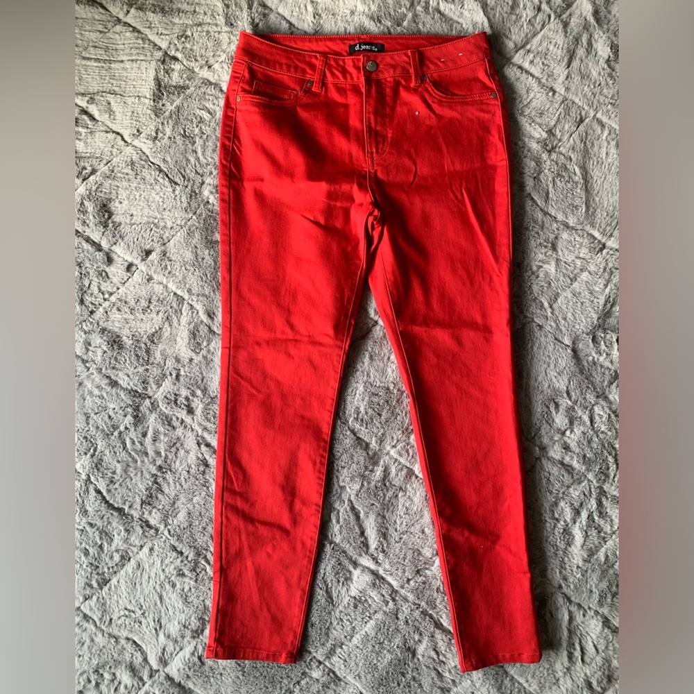 Red Skinny Jeans